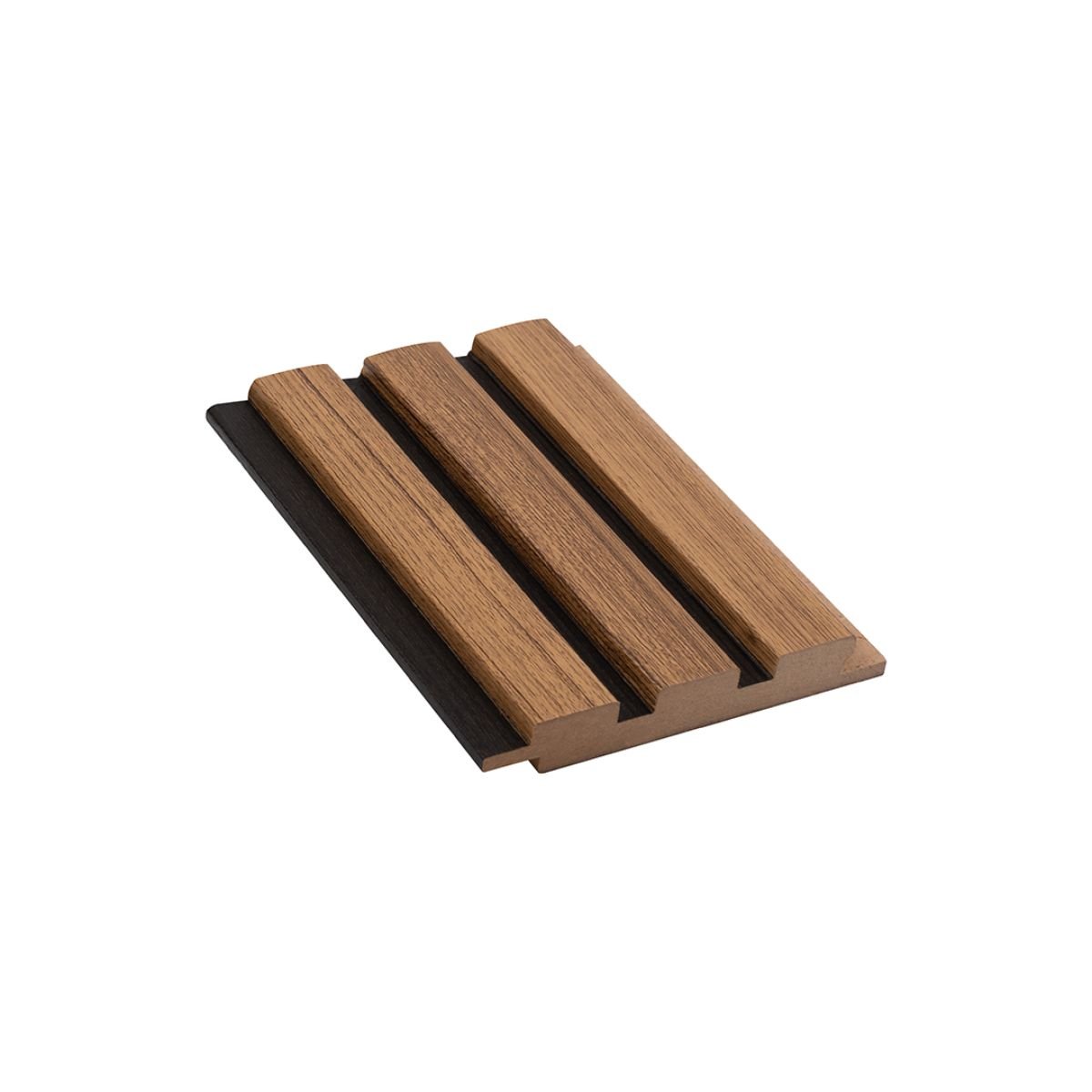 18121 Teak Black Lambri Panel
